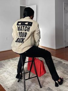 Chaqueta Varsity de Lana Personalizada de Fábrica para Mujer, Chaqueta Letterman de Lana con Mangas Bordadas con Letras, Chaqueta Colegial Estilo Streetwear - Product Image 6