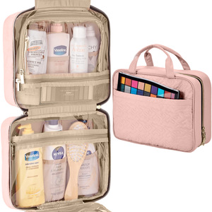 Nuovissima Borsa da Viaggio per Cosmetici con Manico, Organizzatore da Bagno per Prodotti Umidi e Asciutti - Product Image 4