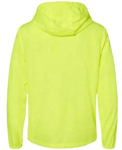 Custom Vintage Nylon <b>Summer</b> Windbreaker Anorak <b>Jacket</b> <b>Light</b> Weight Full Zipper with Stand Collar Contrasting Colors Plus Size - Product Image 2