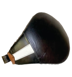 Protège-ventre MMA Muay Thai en cuir véritable noir - Product Image 5