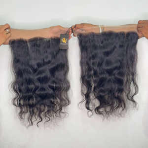 HD Lace front <b>wig</b> brazilian Raw hair, wholesale 13x6 hd Thin lace Frontal human hair <b>wigs</b> deep wave Raw temple hair - Product Image 2