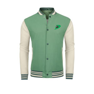 Veste de sport d'hiver personnalisable pour hommes, 100% coton, taille adulte, respirante et coupe-vent, logo sur le devant, style vintage - Product Image 5