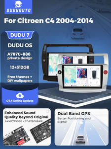 MEKEDE DUDU7 Android Voiture Vidéo Radio DVD Lecteur Multimédia Stéréo pour <span class=keywords><strong>Citroen</strong></span> <span class=keywords><strong>C4</strong></span> 2004-2014 Sans Fil Car-play 4G - Product Image 3