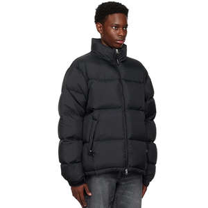 OEM vente en gros manteau à fermeture éclair personnalisé pour hommes veste chaude bouffante grande taille streetwear d'hiver manteau en duvet imperméable - Product Image 2