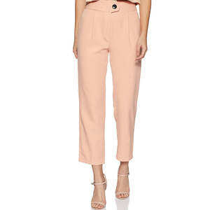 Nouvel Arrivage – Pantalon Crayon Femme OEM de Haute Qualité, Mode Hiver, Couleur Unie, Taille Mi-Haute, Décontracté, 100% Coton Anti-Plis - Product Image 3