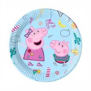 Platos Desechables de Peppa Pig de 23 cm, 6 Piezas, Vajilla para Fiestas, Cumpleaños Infantiles - Product Image 2