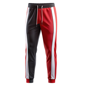 Personalizado de cintura alta Joggers Pantalones Tallas grandes de poliéster suave de lona de la sublimación de impresión plana frontal Casual Recto Correr Pintado - Product Image 1