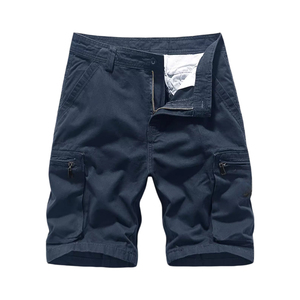 Shorts cargo décontractés pour hommes respirants, taille mi-haute, couleurs personnalisables, polyester/coton, écologiques, séchage rapide - Product Image 5