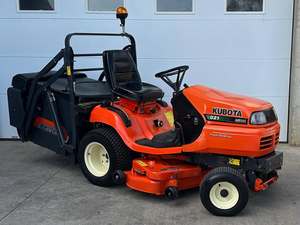 Tondeuse à gazon Kubota GR2120 multifonctionnelle neuve, robuste, moteur diesel 3 cylindres, modèle 2023, avec moteur et pompe - Product Image 2