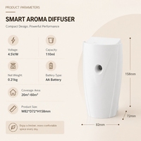 Diffuseur Mural Intelligent Sans Eau 110ml à Capteur de Lumière pour Hôtels avec Huile – Offre Spéciale