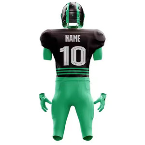 2025 New Arrival Men's American Football Uniform Short Sleeve Breathable Summer High Quality <b>Low</b> MOQ - Product Image 5