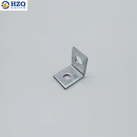 Support d'angle en forme de L en acier ZINC PLATING