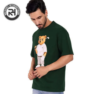 Haute qualité 100% coton Jersey été demi manches T-Shirt pour adultes tricoté tissu promotionnel vêtements d'été vêtements - Product Image 1