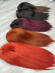 GRANDES OFERTAS Enero 2026 Cabello Humano Vietnamita 100% Natural para Pelucas, de 6 a 30 Pulgadas, Liso, Listo para Enviar, Todos los Colores - Product Image 6