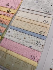 ผ้าโพลีผ้าฝ้ายลายกล้วยไม้สีม่วง36ผ้านิ่มพิมพ์ลายสำหรับส่งออกต่างประเทศ - Product Image 4