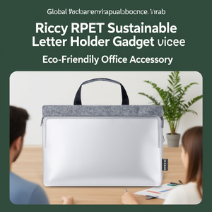 Portadocumenti Ricci in RPET Sostenibile - Gadget Ecologico per Ufficio - Product Image 3