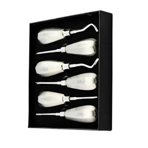 Elevadores de raíces dentales Kopp, juego de 6 uds., cirugía Oral PDL, instrumentos de aflojamiento de dientes de luxación, certificado CE ISO - Product Image 4