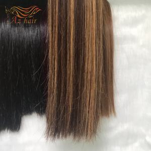 100% extensiones de cabello humano doble dibujado puro crudo Virgen sin procesar cabello crudo punta plana Remy vietnamita - Product Image 3