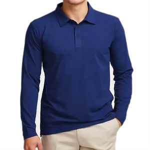 New Full <b>Sleeves</b> Polo <b>Shirts</b> for Men and Collar Polo <b>Shirts</b> for Men 2025 New Breathable Polo <b>Shirts</b> for Men - Product Image 2