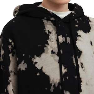 เสื้อฮู้ดผู้ชายแบบสวมหัวสำหรับฤดูหนาวผ้าฟลีซพิมพ์ลายลำลองไซส์ใหญ่พิเศษบริการ OEM & ODM - Product Image 5