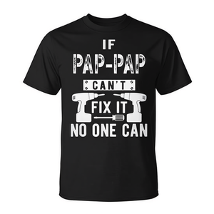 Camiseta para abuelo: si Papá no puede arreglarlo, nadie puede! Camisetas Promocionales - Product Image 2