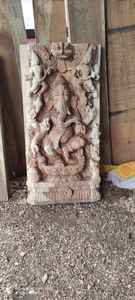 Decoración de Mesa de Madera Tallada a Mano y Pulida con Tema de Ángel y Globo Terráqueo, Hecho a Medida, para Regalo - Product Image 2