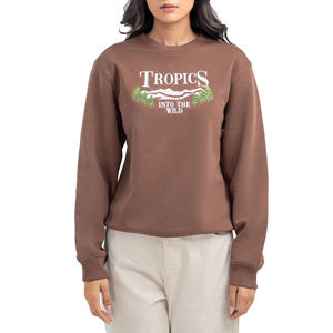 Nouveau Style Premium Sweat Femmes Sweats Imprimer Lâche Marque Privée En Gros Casual Wear Femmes Sweat - Product Image 1