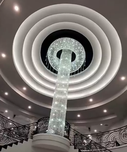 Lámpara de <span class=keywords><strong>Techo</strong></span> de Cristal Moderna y Lujosa de Estilo Francés para Vestíbulo de Hotel o Boda, <span class=keywords><strong>Globo</strong></span> de 3,5 Metros, Araña Colgante - Product Image 2