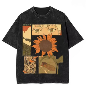 The Summer T-Shirt Men Washed T-Shirts Trendy Cool Summer Tee Shirt Streetwear Design Cotton Clothes Birthday Gift - Product Image 2