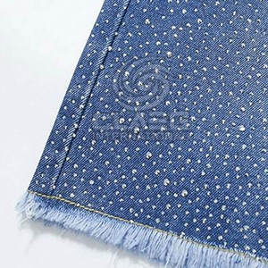 Pantalones vaqueros ligeros al por mayor con diamantes de imitación, pantalones cortos cómodos con cintura elástica para hombre, pantalones cortos con diamantes de imitación para venta en línea - Product Image 5