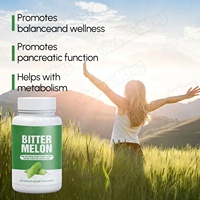 Formule botanique à base de plantes Vitahealthy avec extrait de melon amer pour l'équilibre nutritionnel et le bien-être, capsules de melon amer