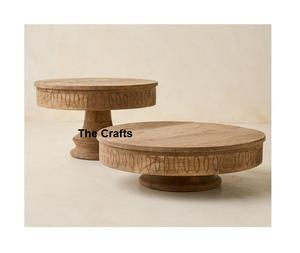 Présentoir de service à gâteaux en aluminium et en bois pour la maison, l'hôtel, le mariage et le restaurant Présentoir de chocolat en vrac - Product Image 6