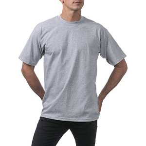 Men's T-Shirts High Quality 100% Cotton Fabric Ringer Blank Heavyweight Unisex Oversized Plain Tee Printed T-shirt for men - Product Image 1