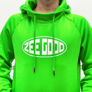 Sudadera con capucha de gran tamaño para hombre de alta calidad 100% algodón ropa de calle de peso pesado bordado personalizado impreso sudaderas con cremallera - Product Image 5