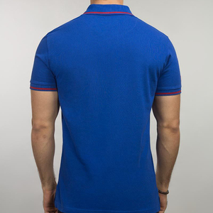 Polos de precio al por mayor con logotipo personalizado Cómodo Transpirable Servicio OEM tendencia superior mejor diseño de los hombres polo - Product Image 2