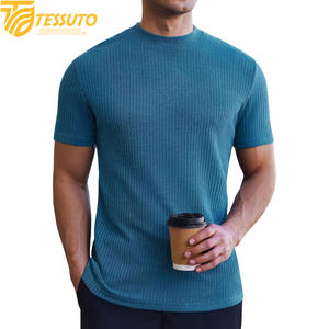 Pulls en tricot brodés pour hommes ODM 100% coton Couleur unie Motif entièrement respirant Séchage rapide Coupe-vent Confort d'hiver - Product Image 1