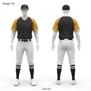 Tenue d'équipe de baseball 2026 en polyester sublimé à séchage rapide avec nom et numéro personnalisés – Grande Vente - Product Image 1