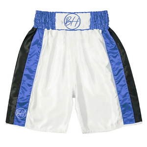 Pantalones cortos de boxeo tailandeses para hombre, diseño personalizado, ropa de artes marciales MMA para adultos, bañadores bordados Oem Muay Thai - Product Image 2