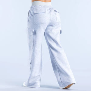 Pantalones Deportivos para Mujer, de Poliéster/Algodón, de Alta Calidad, Holgados, Casuales, para Deporte o Descanso, con Logotipo Personalizado OEM, Venta al Por Mayor de Fábrica - Product Image 6