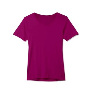 Tendance 2025 vêtements pour femmes en gros chemises pour femmes à manches courtes T-shirts de mode col rond femmes T-Shirts - Product Image 1