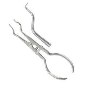 Pinzas de Goma para Odontología de Acero Inoxidable con Función de Cuidado de la Salud, Modelo Brewer de SurgiRight - Product Image 2