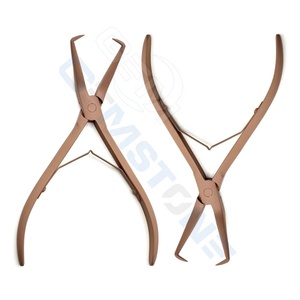 Pince professionnelle pour extensions de cheveux en acier inoxydable, outil de serrage à micro-anneaux pour l'installation et le retrait d'extensions capillaires - Product Image 5