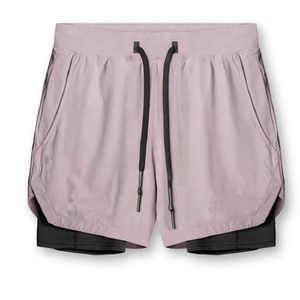 Shorts de Baño para Hombre, Tejidos, de Color Sólido, con Bolsillos, de Secado Rápido, Cintura Elástica, Producción Harry Johnson - Product Image 2