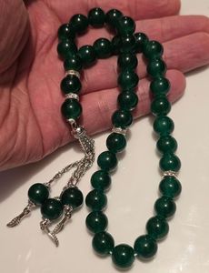 RESINA TASBIH HOMBRE ESPIRITUAL MUSULMANES TRADICIÓN ISLÁMICA Oración Cuenta Ámbar Misbah33 Hombre musulmán Rosario Islámico Eid Regalo Tesbih - Product Image 6