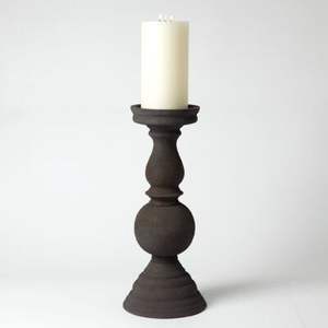 Portavelas artístico de madera, respetuoso con el medio ambiente, hecho a mano, Navidad y Pascua, decoración del hogar para interiores clásicos, mesas de cena románticas - Product Image 2