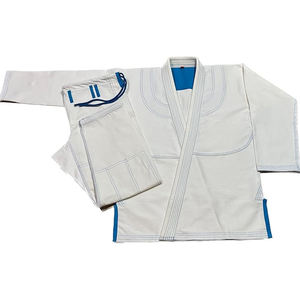 Jitsu GI โพลีเอสเตอร์/ ฝ้ายโพลีเอสเตอร์/ ผ้าฝ้ายคุณภาพสูงระบายอากาศได้ดี460ก. ชุดฝึกสำหรับผู้ใหญ่ - Product Image 5