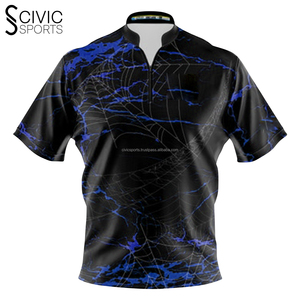 Camisetas de Bolos Clásicas Personalizables para Mujer, de Poliéster Sublimado, Varios Estilos con Características de Impresión Duraderas - Product Image 1