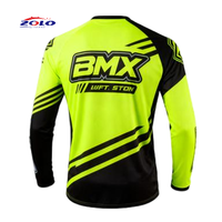 Maillot de course personnalisable pour homme, 100% polyester, respirant, vêtements de course automobile et moto, chemises sublimées personnalisées