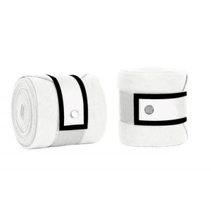 Bandages de compression en polaire pour la protection des jambes des chevaux, couleur personnalisée, haute qualité, avec fermeture à crochets et boucles, respirants, pour l'équitation - Product Image 1