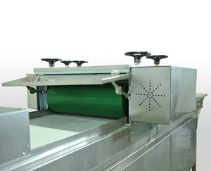 Máquina Cortadora de Barras de Cereales y Proteínas SUISER MAKINE de Doble Rodillo de Acero Inoxidable - Product Image 4